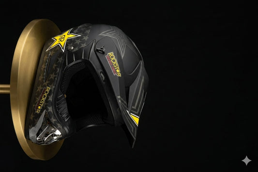 Rockstar dirtbike helmet