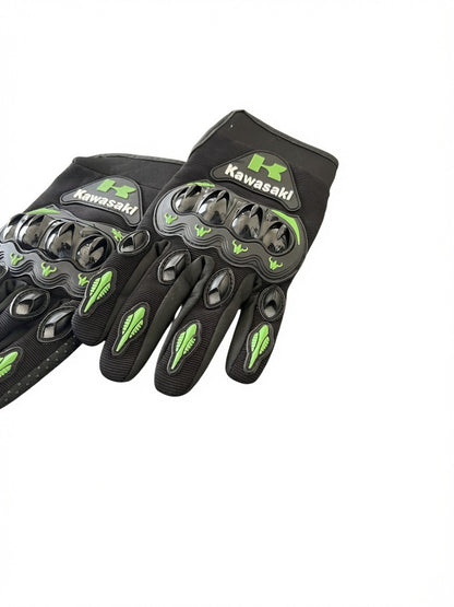 Kawasaki motorcycle gloves