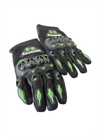 Kawasaki motorcycle gloves